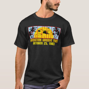 グレナダ手術緊急フューリーダークTシャツ Tシャツ