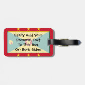 グレナダ簡単ID個人 ラゲッジタグ (裏面横)