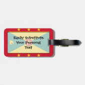 グレナダ簡単ID個人 ラゲッジタグ (裏面横)