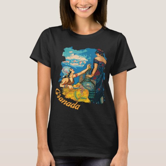 グレナダ カリブ海の港 トロピカル 旅行 Tシャツ (正面)