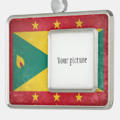 グレナダ シルバープレートフレームオーナメント (左)