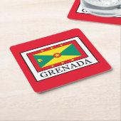 グレナダ スクエアペーパーコースター (アングル)