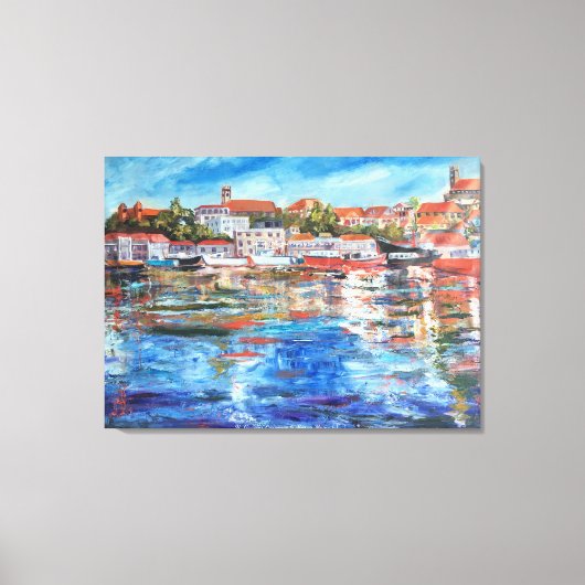 グレナダ・セント・ジョージ・カレンゲ キャンバスプリント (正面)