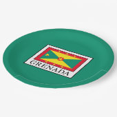 グレナダ ペーパープレート (アングル)