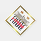 グレナディアガードオンパレード紙プレート スタンダードランチョンナプキン (角)