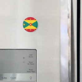 グレナディアン国旗の赤い緑の黄色の独立記念日 マグネット