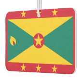 グレナディアン国旗 カーエアーフレッシュナー (左)