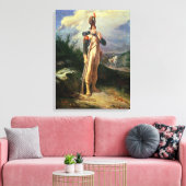 グレナディエ兵の衛兵， 1842 キャンバスプリント (インサイチュ (リビング))