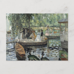 グレヌーイレルノアール印象派絵画の芸術 ポストカード