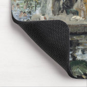 グレヌーイレルノアール印象派絵画の芸術 マウスパッド (コーナー)