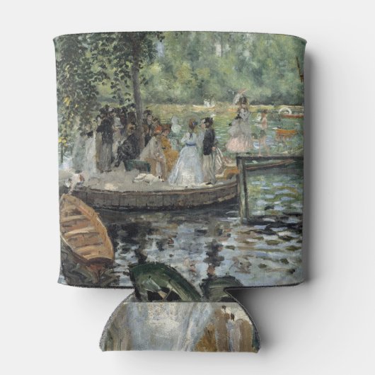 グレヌーイレルノアール印象派絵画の芸術 缶クーラー (裏面)