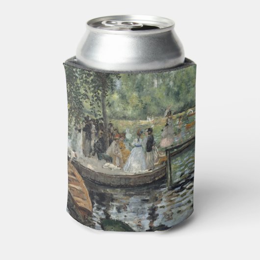 グレヌーイレルノアール印象派絵画の芸術 缶クーラー (缶裏面)