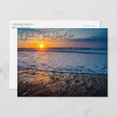 グレネデンビーチオレゴン海岸 ポストカード (正面/裏面)