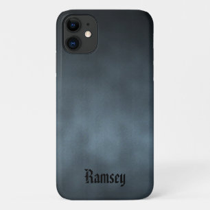 グレパーソナライズされたーカッコいいゴシックグラデーションアート iPhone 11 ケース