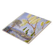 グレビラの支流と白鳥の川の眺め タイル (側面)