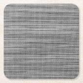 グレフェイクーファブリッククロス紙コースモダンター スクエアペーパーコースター (正面)