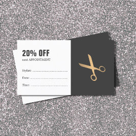 グレミニマルーフェイク金ゴールドヘアアポイントメントクーポン 割引カード