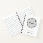 グレミニマルーモダンサロンとスパ ノートブック (内部)