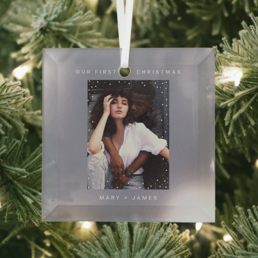 グレミニマルーモダン |とメリー写結婚した真 ガラスオーナメント (インサイチュ)