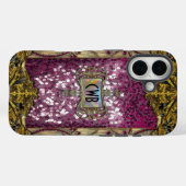 グレムショアビクトリアンスきらきら光るモノグラム Case-Mate iPhoneケース (裏面 (横))