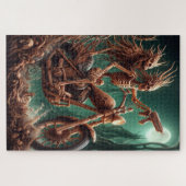 グレムボンとスカルダストが大きなチョッパーを乗せた ジグソーパズル (横)