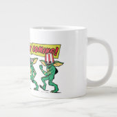 グレムリンがやってくる™ ジャンボコーヒーマグカップ (右)