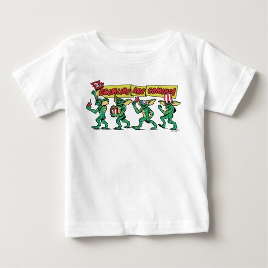 グレムリンがやってくる™ ベビーTシャツ (正面)