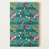 グレムリン |かわいい漫画クリスマスパターン プランナー手帳 (裏面)