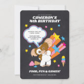 グレムリン |ギズモシャルボード誕生日 招待状 (正面)