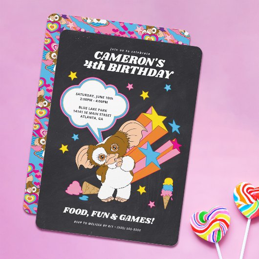 グレムリン |ギズモシャルボード誕生日 招待状