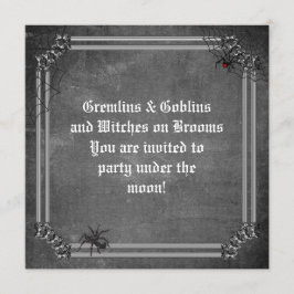 グレムリン＆ゴブリン　 spooky ハロウィン 招待状
