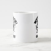 グレムリン |ストライプ戻ってきた ジャンボコーヒーマグカップ (正面)