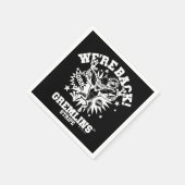 グレムリン |ストライプ戻ってきた スタンダードカクテルナプキン (角)