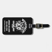 グレムリン |ストライプ戻ってきた ラゲッジタグ (正面横)