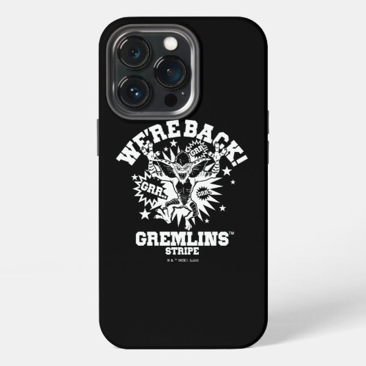グレムリン | ストライプ・ウィアー・バック iPhoneケース (裏面)