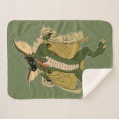 グレムリン |トレンチコートストライプフラッシュ シェルパブランケット (正面(横))