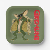 グレムリン |トレンチコートストライプフラッシュ ペーパープレート (正面)