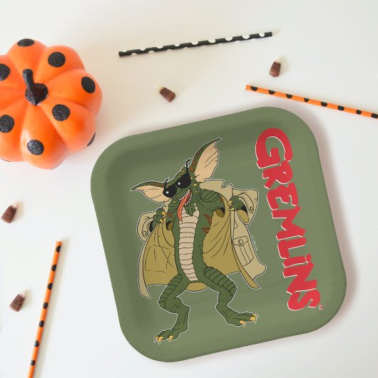 グレムリン |トレンチコートストライプフラッシュ ペーパープレート