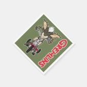 グレムリン |乗用ストライプ三輪車 スタンダードカクテルナプキン (角)