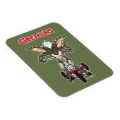 グレムリン |乗用ストライプ三輪車 マグネット (右側)