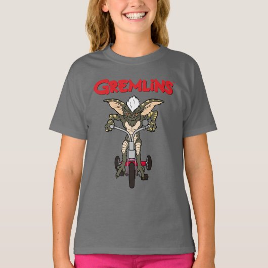 グレムリン |乗用ストライプ三輪車 Tシャツ (正面)