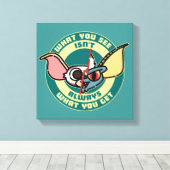 グレムリン |見えるものは必ずしも得るものではない キャンバスプリント (インサイチュ (ウッドフロア))