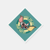 グレムリン |見えるものは必ずしも得るものではない スタンダードカクテルナプキン (角)