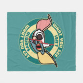 グレムリン |見えるものは必ずしも得るものではない フリースブランケット (正面(横))