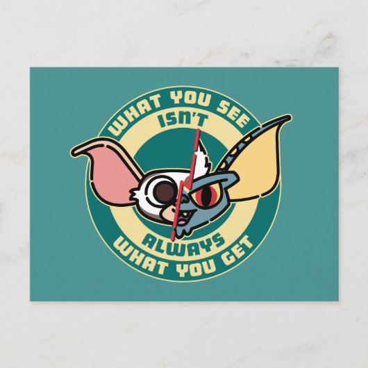 グレムリン |見えるものは必ずしも得るものではない ポストカード (正面)