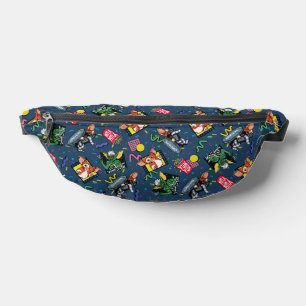 グレムリン™ 80年代レトロウェーブ パターン ファニーパック