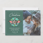 グレムリン | Gizmo Merry Christmas Holiday写真 招待状 (正面)