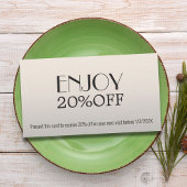 グレモダンイエレガントホワイトクーポはっきりしたン美しい 割引カード