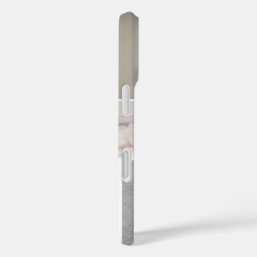 グレモダンイカスタムモノグラムフォトコラージュ Case-Mate iPhoneケース (裏面 / 右)