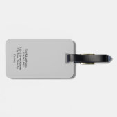 グレモダンイミニマルモノグラムカスタム ラゲッジタグ (裏面横)